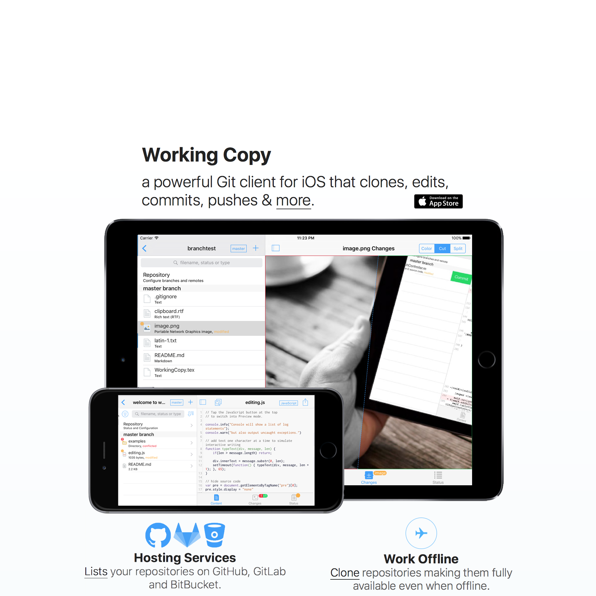 Working Copy - iOS Git client